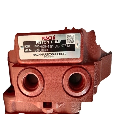 เครื่องขุดดิน ปั๊มหลัก ปั๊มไฮดรอลิก PVD-00B-14P-5G3-5761A สําหรับ Nachi Pvd Series ZX17 ZX18