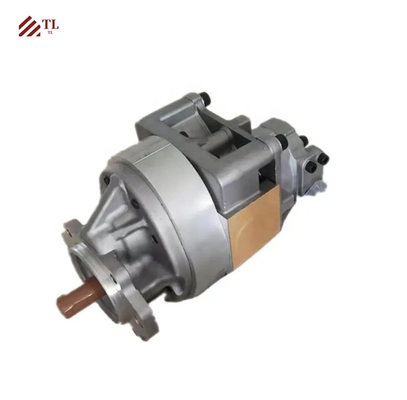 K5v200 แบ่งพลังงาน ปั๊มเกียร์ไฮดรอลิกสําหรับ Komatsu WA450-3A/WA470-3 เครื่องบรรทุกล้อ