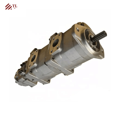 WA320-3 Loader Hydraulic Gear Pump Ass'y 705-55-34160 สําหรับความต้องการการซ่อมเครื่องจักรของคุณ