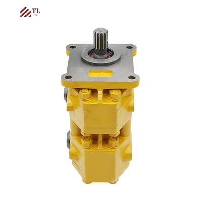 แชนทู บูลโดเซอร์อะไหล่ SD16 ปั๊มเกียร์คู่ 16T-70-10000 สําหรับเครื่องขุดคลาน