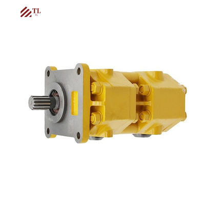 แชนทู บูลโดเซอร์อะไหล่ SD16 ปั๊มเกียร์คู่ 16T-70-10000 สําหรับเครื่องขุดคลาน